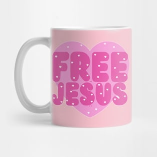 Free The Jesus in You By Abby Anime (c) Mug